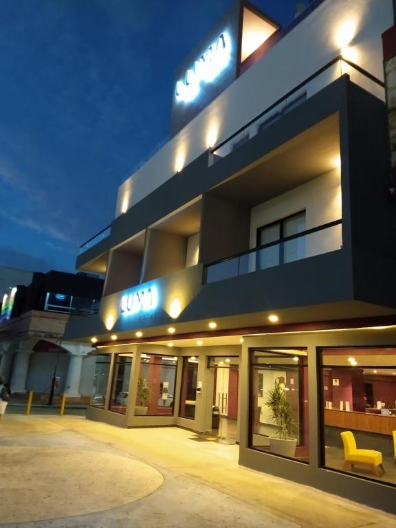Budova, kde se hotel nachází