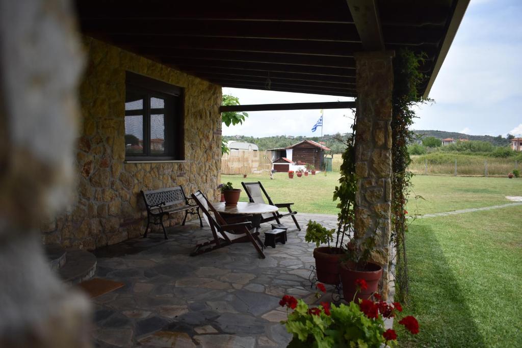 Zahrada ubytování Konaki Guesthouse