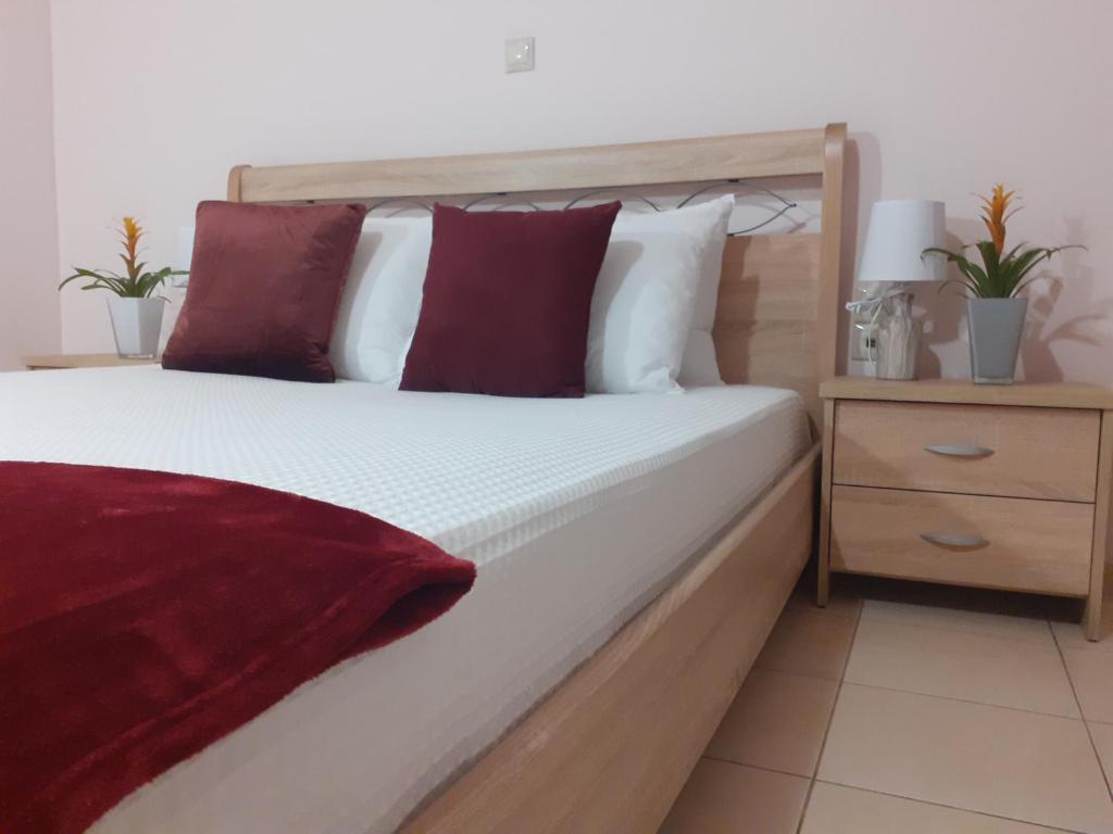 Postel nebo postele na pokoji v ubytování House escape