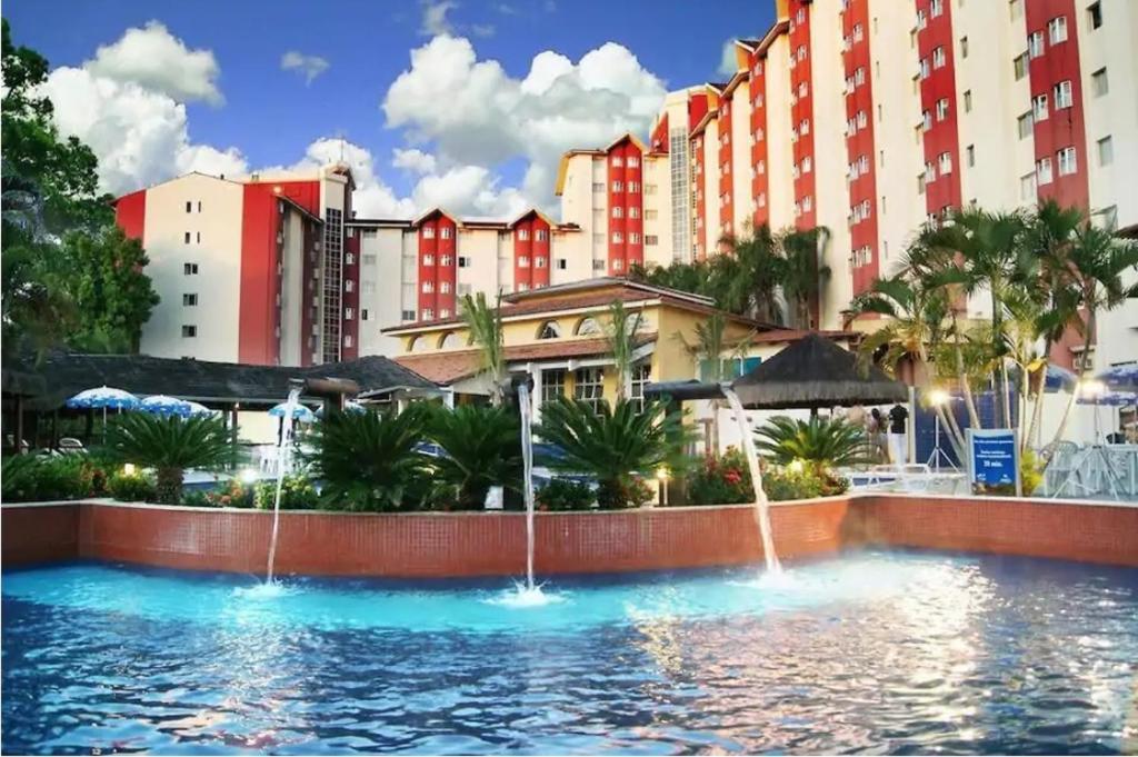 Πισίνα στο ή κοντά στο Hotel HotSprings Caldas Novas-GO