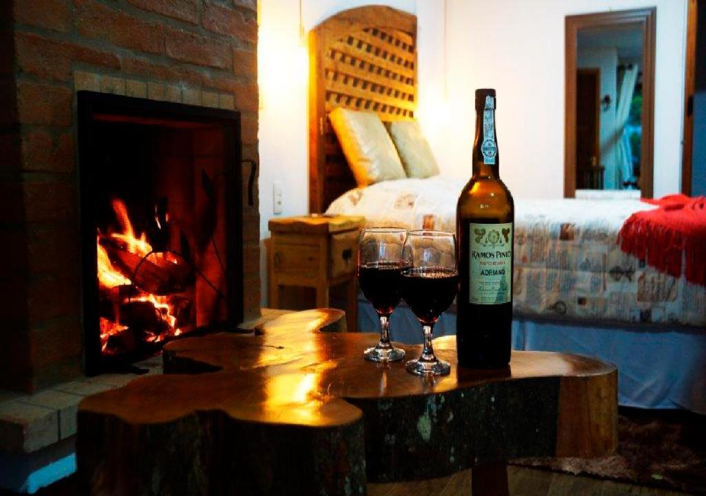 Nápoje v ubytování Colline Verte
