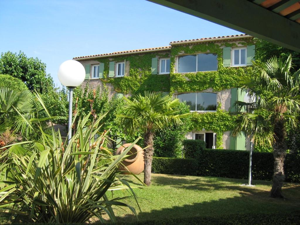 Zahrada ubytování Logis Hotel Restaurant Uzès Pont du Gard
