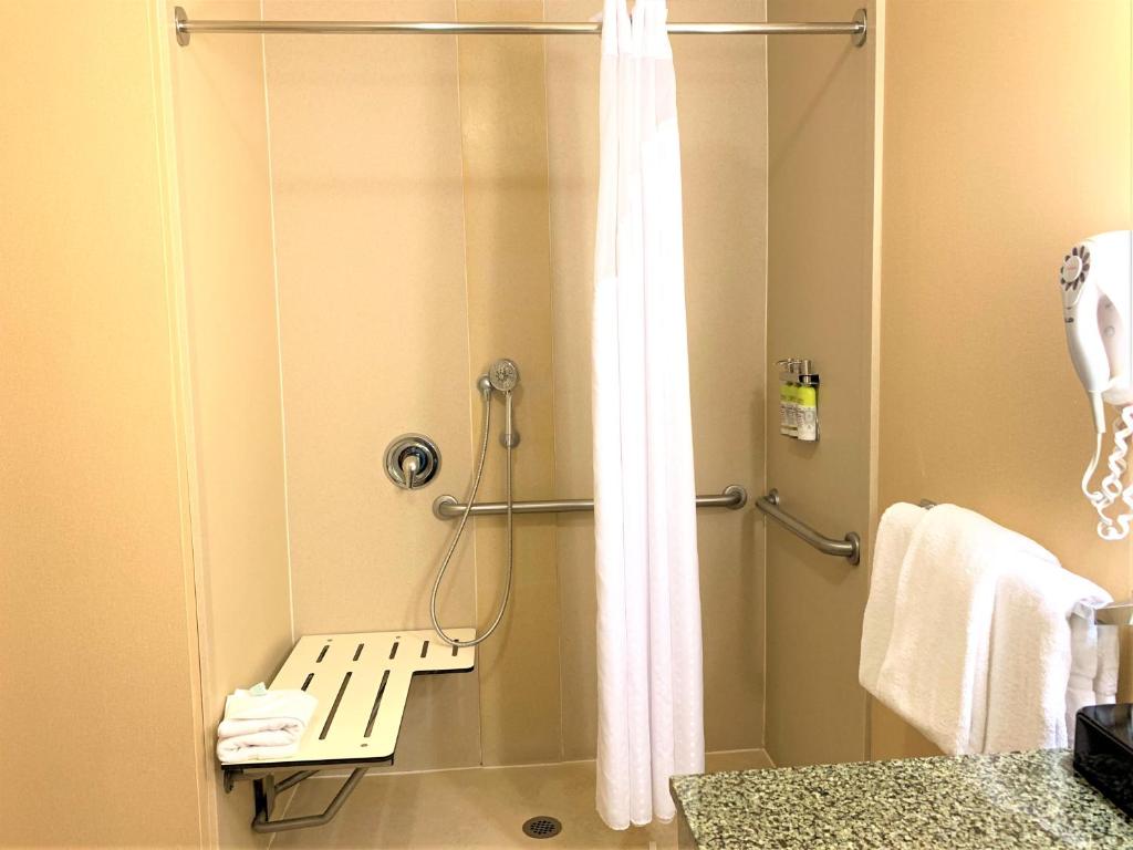 Holiday Inn Express Fresno Northwest - Herndon by IHG - King Room - Hearing Accessible - Roll-in Shower