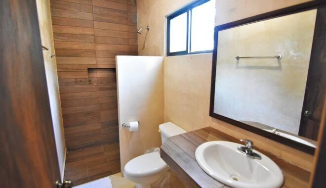 Koupelna v ubytování Hotel Tuul