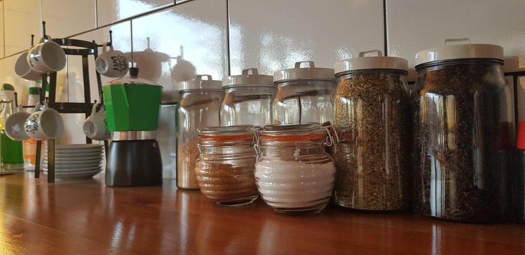 Set per la preparazione di tè e caffè presso Vivelodge
