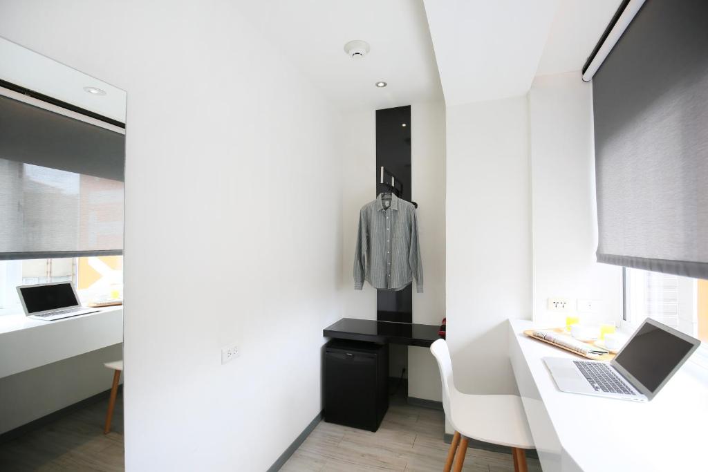 TV a/nebo společenská místnost v ubytování CityInn Hotel Plus - Taichung Station Branch