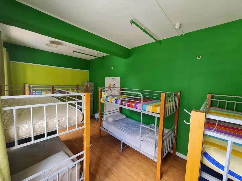 Postel nebo postele na pokoji v ubytování Frienz Backpacker