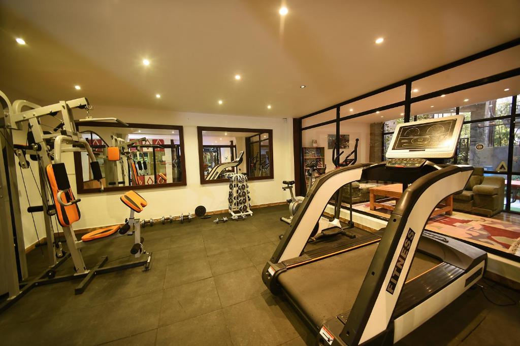 Gimnàs o zona de fitness de Hotel Middle Path & Spa