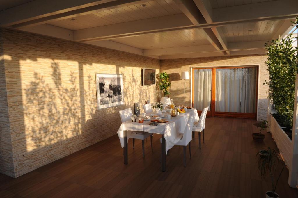 Restaurace v ubytování B&B Il Cielo Sui Sassi