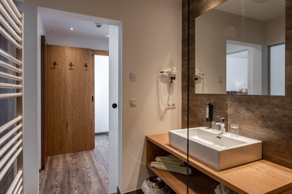 Kúpeľňa v ubytovaní Aktivhotel Pehab