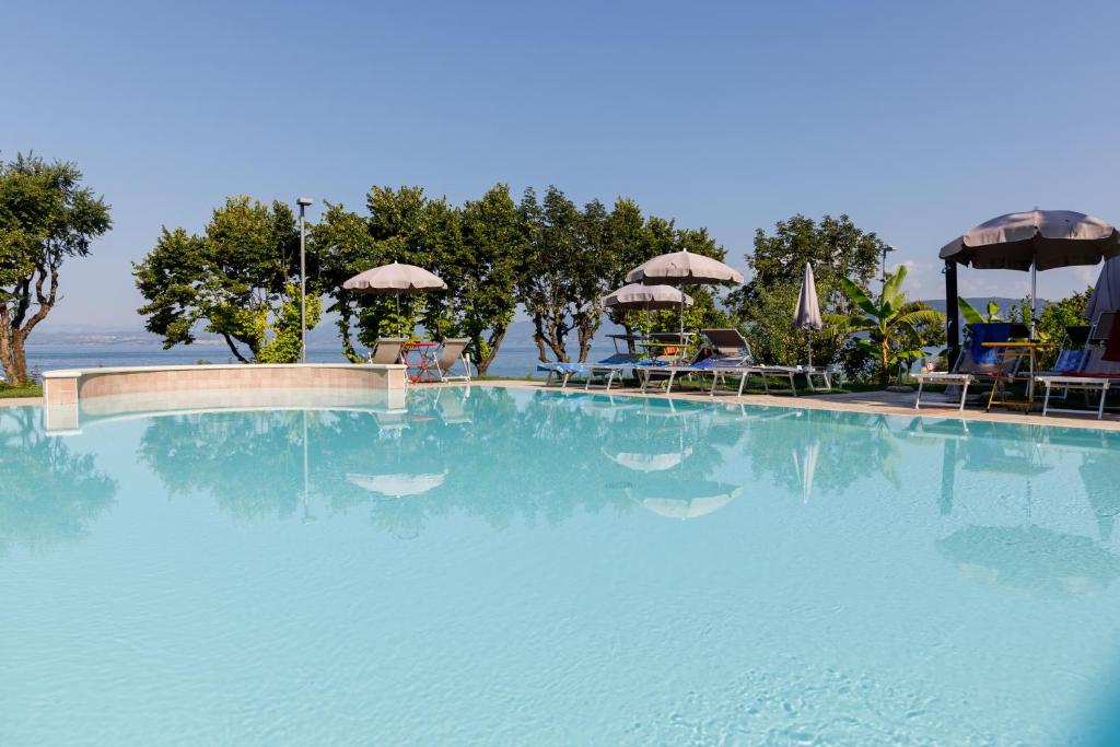 Bazén v ubytování Hotel San Marco nebo v jeho okolí