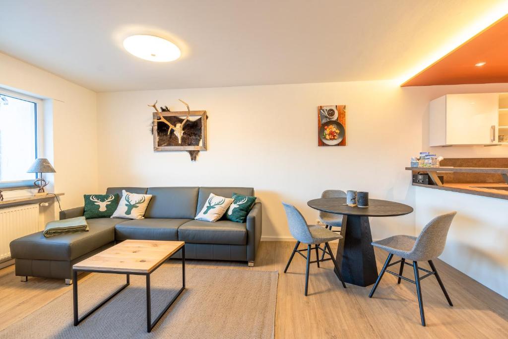 Istumisnurk majutusasutuses Bergzauber