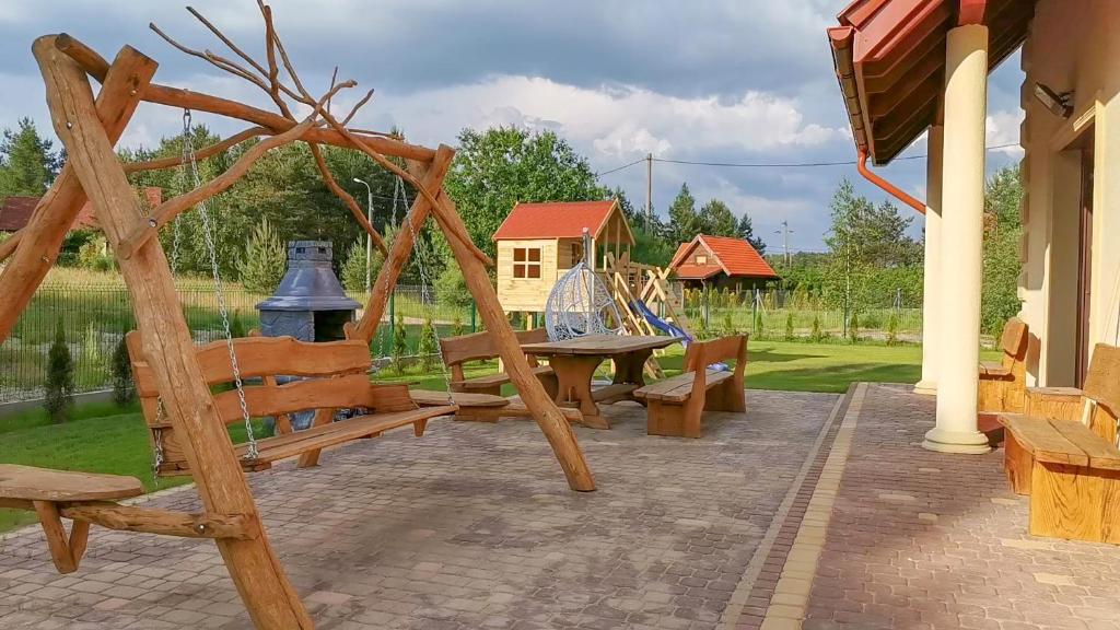 Fotografia z galérie ubytovania Luksusowe domy na Mazurach nad jeziorem 1 v destinácii Kruklanki