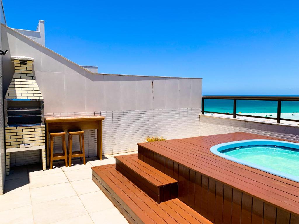  Luxuosa Cobertura com Piscina Praia Grande - Residencial Sophia I