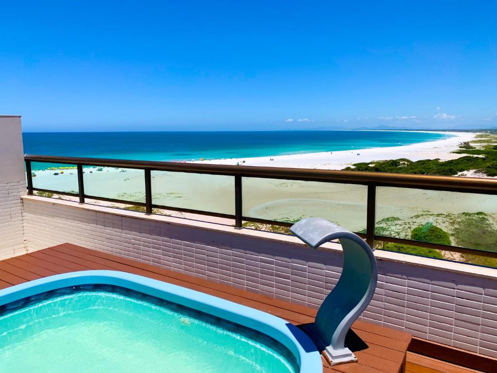  Luxuosa Cobertura com Piscina Praia Grande - Residencial Sophia I