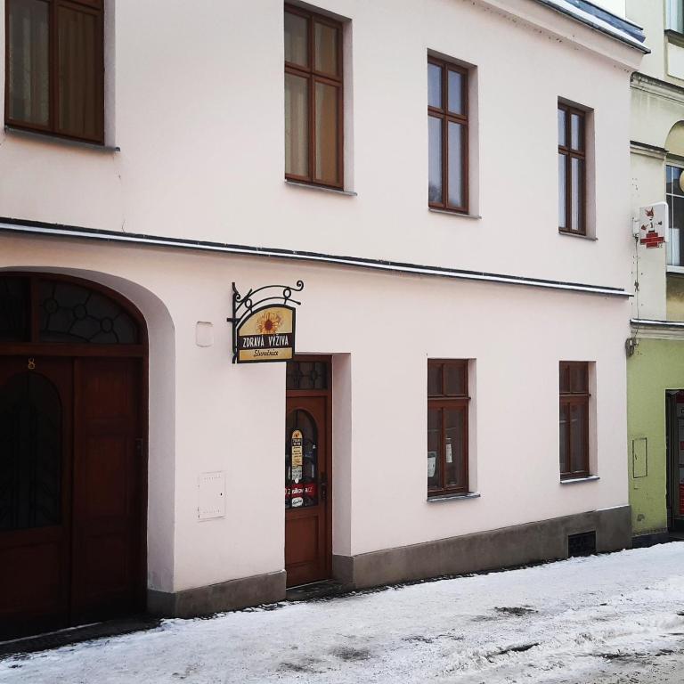 Budova, kde se ubytování v soukromí nachází