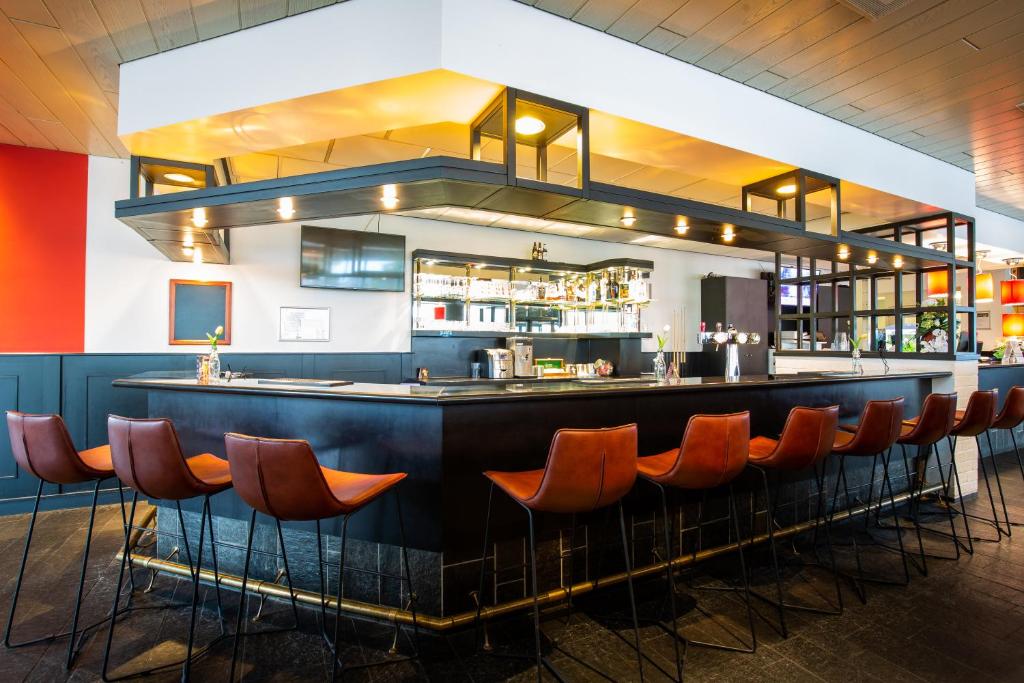 Restaurace v ubytování Bastion Hotel Almere