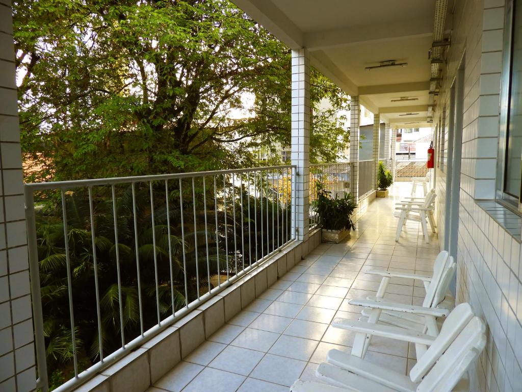 Uma varanda ou terraço em Pousada Cecosne