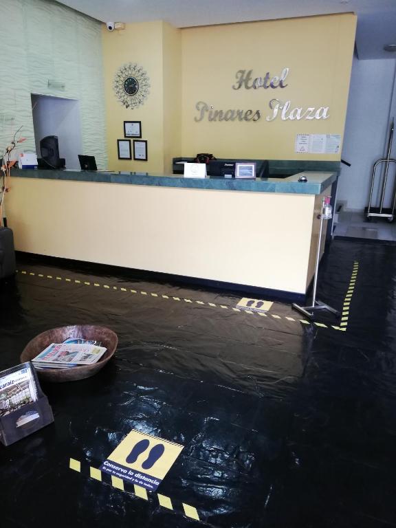 Certifikát, hodnocení, plakát nebo jiný dokument vystavený v ubytování Hotel Pinares Plaza