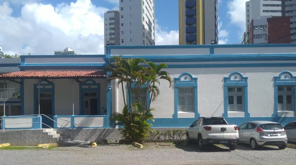 O edifício em que a pousada se localiza