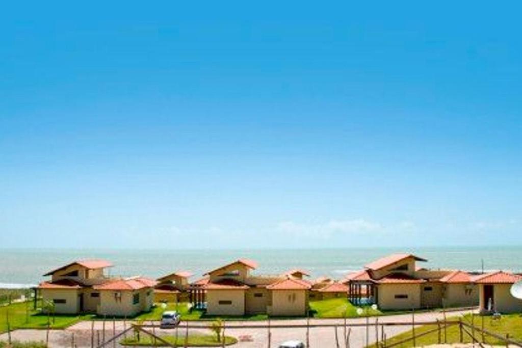  Chalé condomínio beira mar em Zumbi Beach Resort