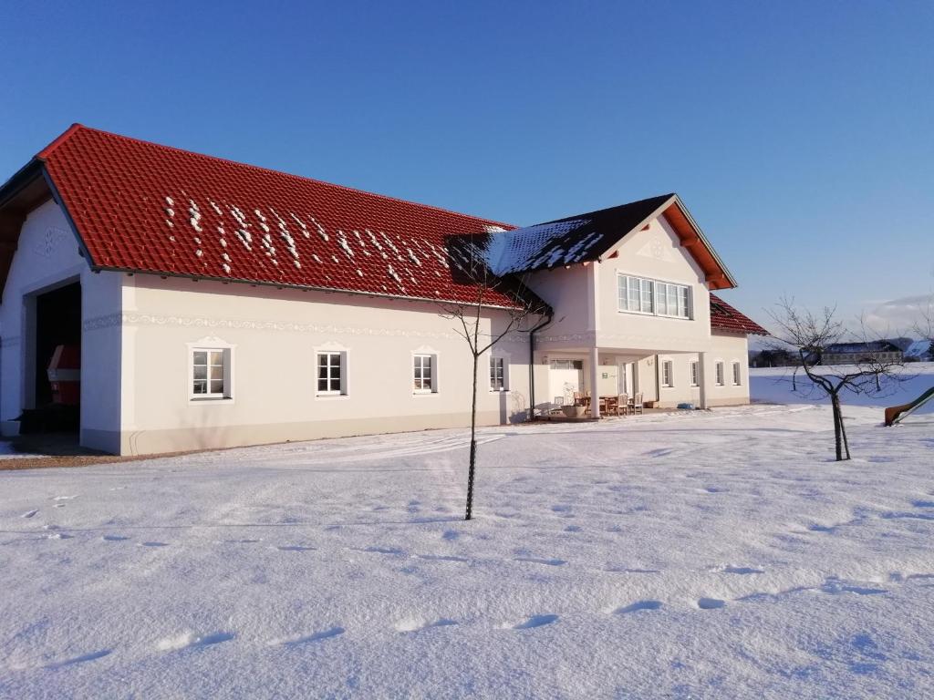 Landhaus Schaidreith om vinteren