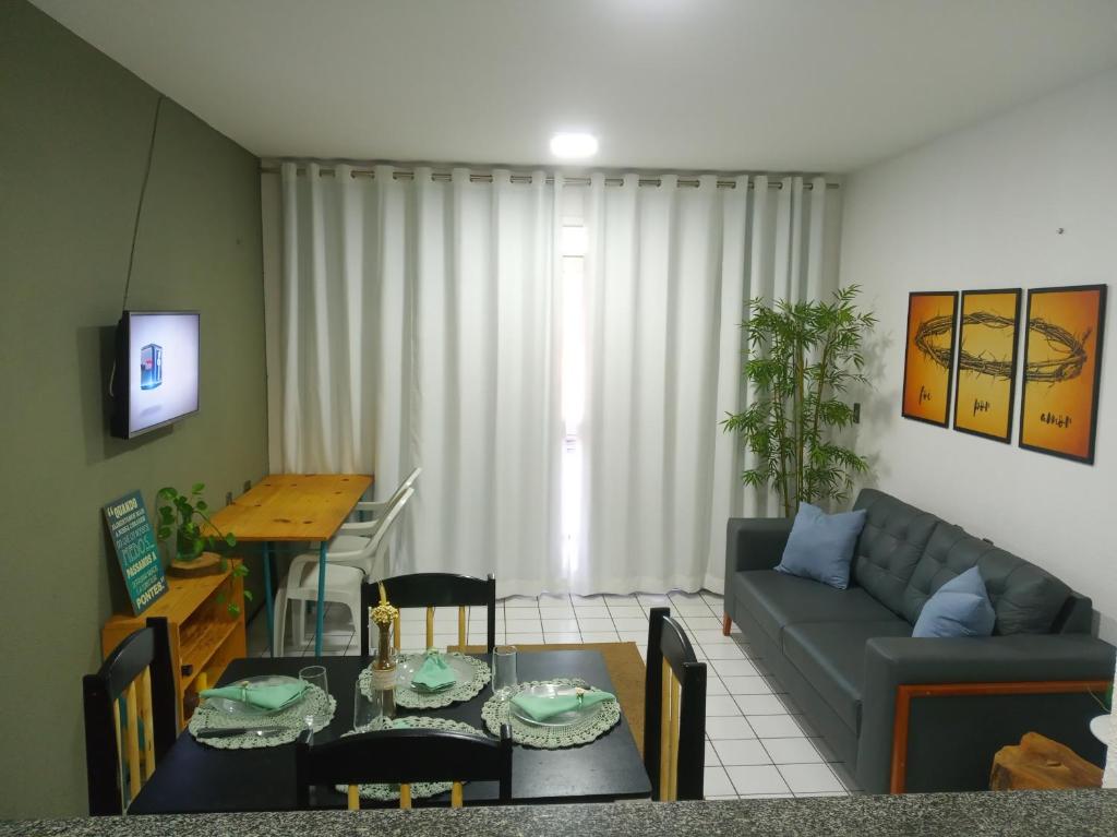  Apartamento - Fortaleza - praia - piscina - Wi-Fi - ar-cond - garagem