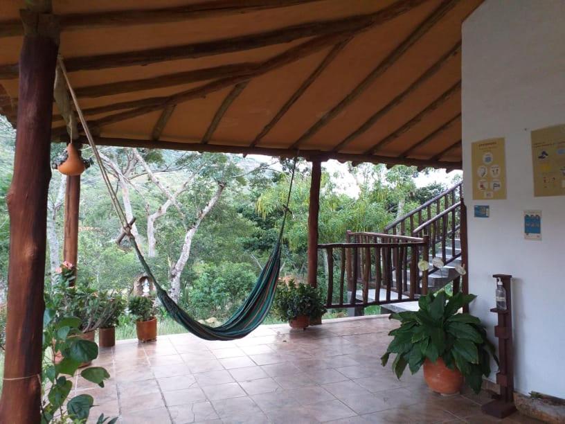 Zahrada ubytování Posada Villa Paula