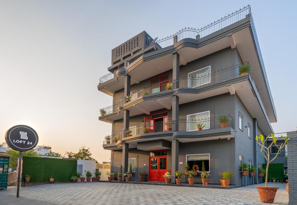 Budova, kde se hotel nachází
