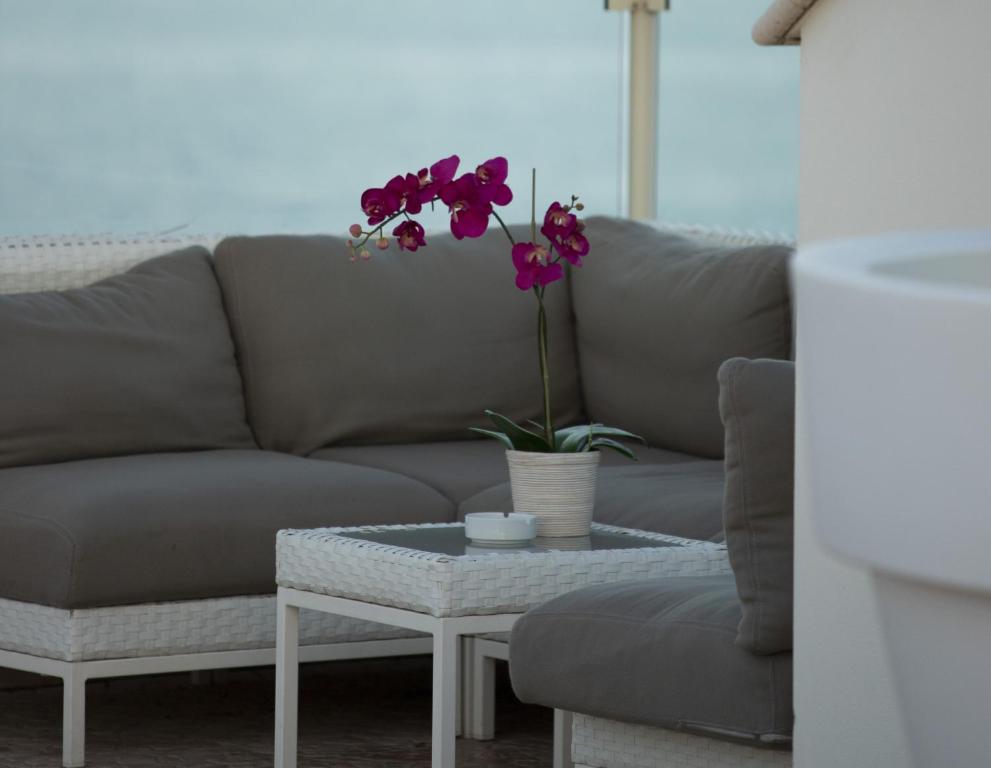 Posezení v ubytování Smeraldo Suites & Spa