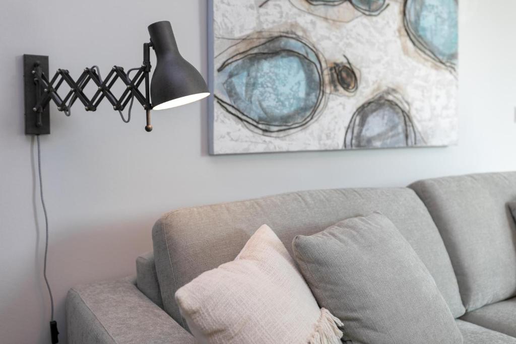 Posezení v ubytování Haffkamp 23 Wohnung 4