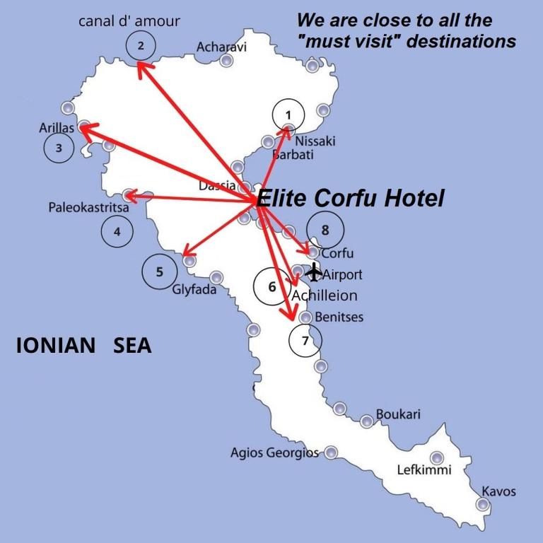 Fotografie z fotogalerie ubytování Elite Corfu - Adults Friendly v destinaci Kommeno