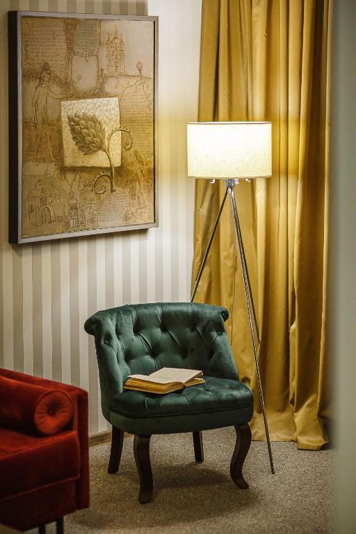 Posezení v ubytování Old Town Hotel Bohema, Klaipėda