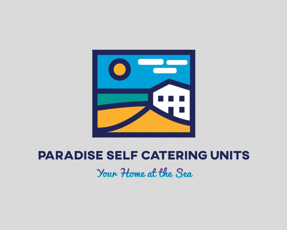 a picture of a house in the screen of a cell phone at Paradise Self-Catering Units in Jeffreys Bay