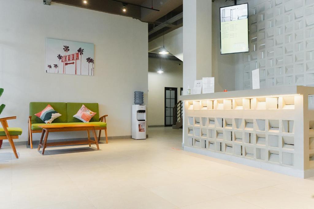 Kuchyň nebo kuchyňský kout v ubytování Social Hub by TwoSpaces