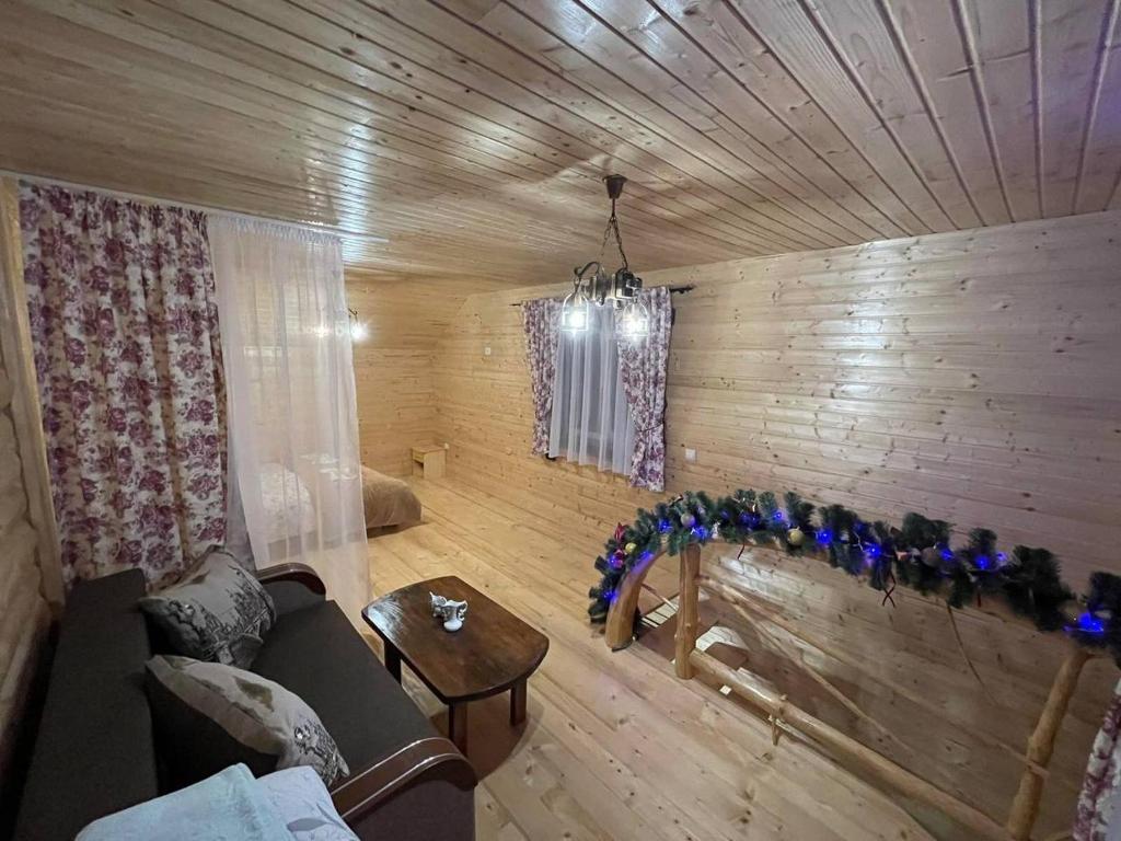 Posezení v ubytování Dva Braty eco