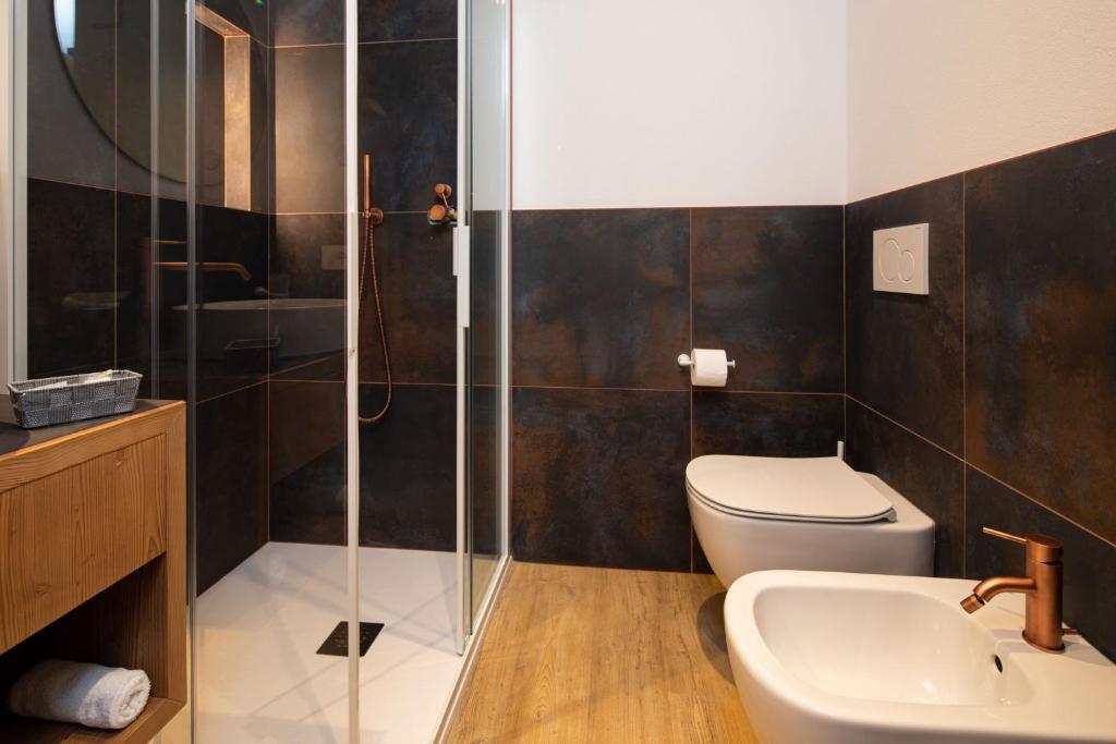 Koupelna v ubytování Moon Eco B&B