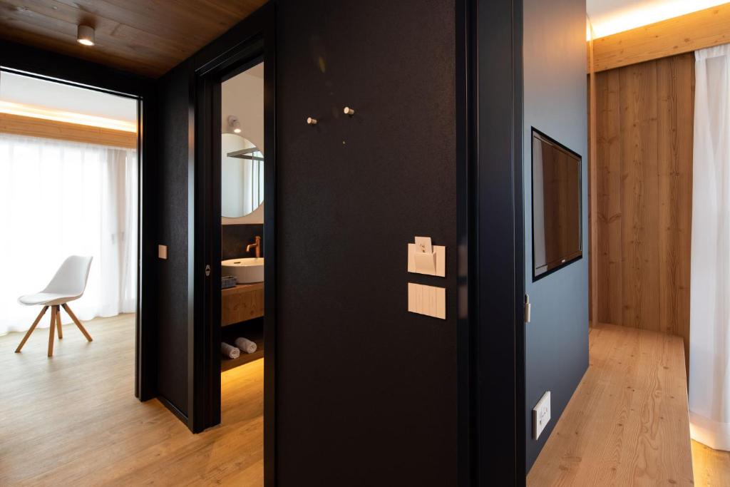 TV a/nebo společenská místnost v ubytování Moon Eco B&B