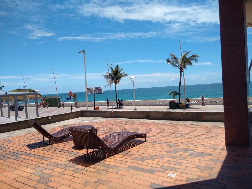  Flat na Praia do Farol da Barra