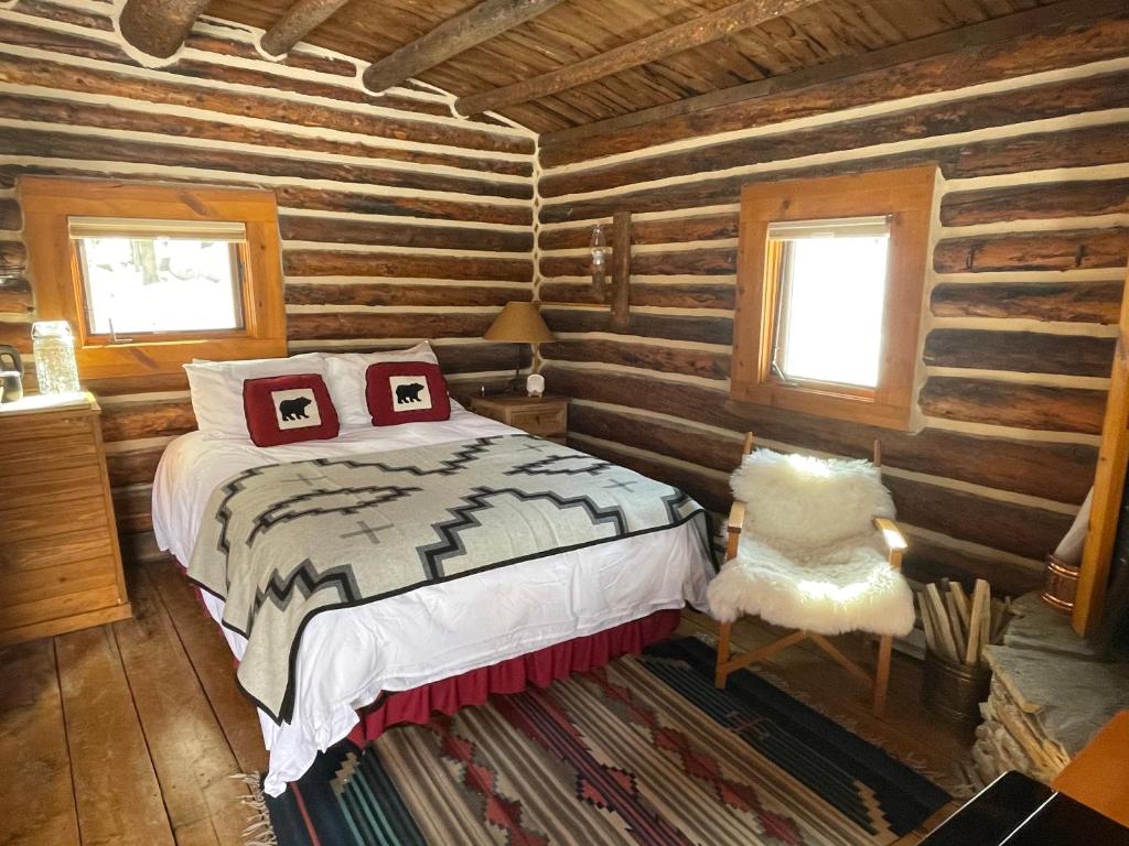 Postel nebo postele na pokoji v ubytování Beyul Retreat