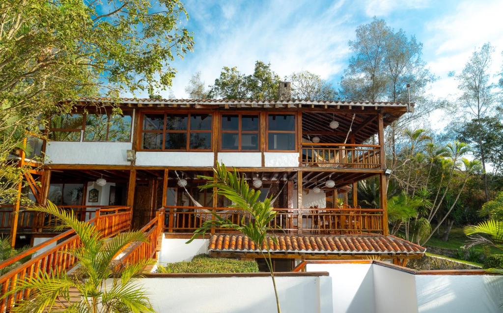 Zahrada ubytování Casa Olonche
