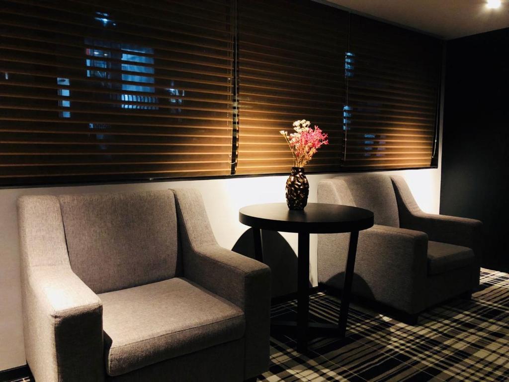 Posezení v ubytování Likto Hotel-Free Shuttle Bus to Canton Fair