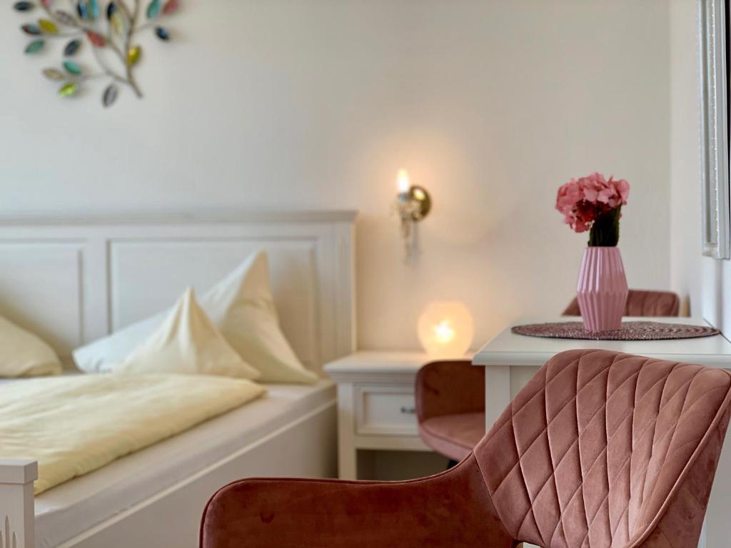 Voodi või voodid majutusasutuse Hotel Nikolasch toas