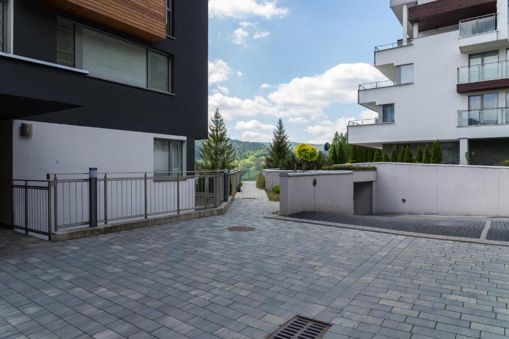 Budova, kde se apartmán nachází