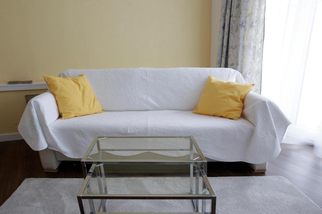 Posezení v ubytování B&B Siglistorf