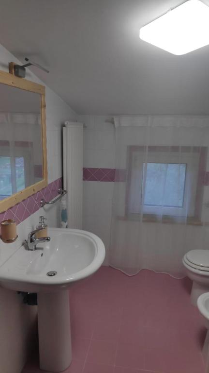 Koupelna v ubytování B&B Tra Gli Ulivi