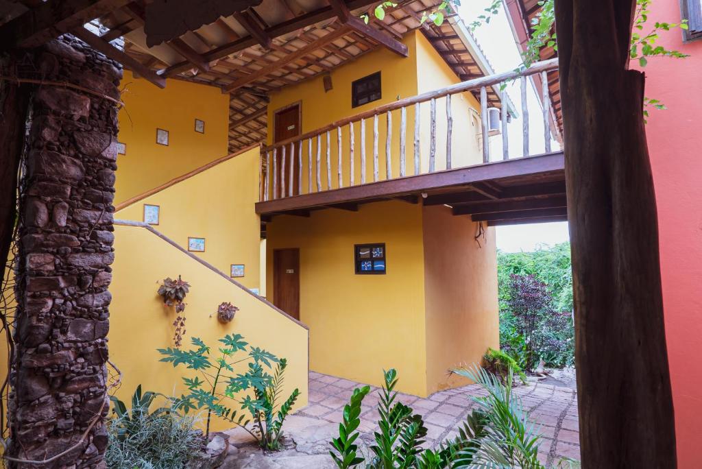 Uma varanda ou terraço em Pousada Alto do Cajueiro