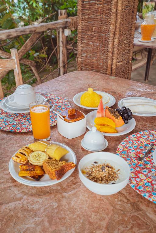 Comida in lodge ou em algum lugar perto