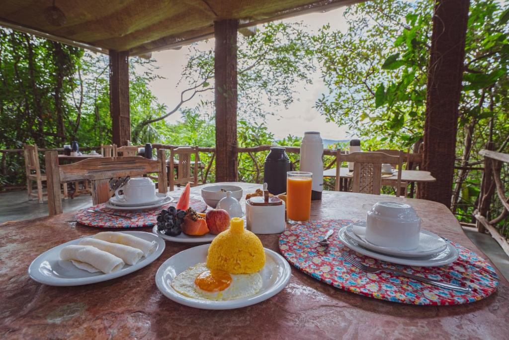 Comida in lodge ou em algum lugar perto