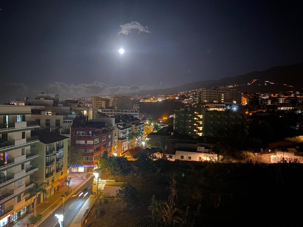 A general view of Puerto de la Cruz or a view of the city taken from Az apartmant